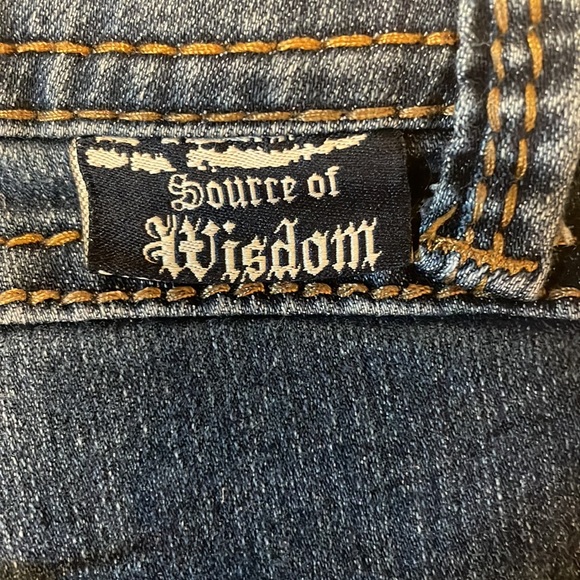 Torrid Source of Wisdom Slim Boot Cut Denim Jeans. - Picture 5 of 7